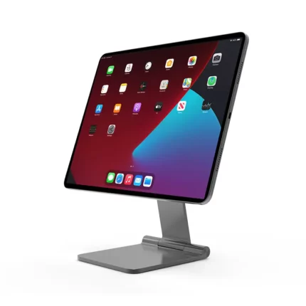 JOPREE X33 磁吸式 iPad Pro 12.9 吋 (第 6 代，2022，M2) 可折疊金屬桌面支架, 太空灰