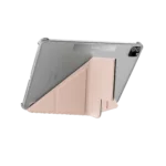 SwitchEasy Origami NUDE iPad Air 13 吋 (第 3 代，2026，M4) 全方位透明背蓋保護套, 粉沙色：圖片 6