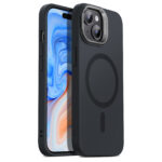 ESR 億色 悅色親膚 iPhone 15  Plus (6.7 吋，2023) MagSafe 鏡頭支架款手機保護殼 - HaloLock, 黑：圖片 3