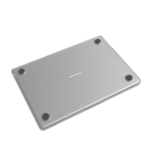 SwitchEasy NUDE 輕薄 MacBook Air 13.6 吋 (2022，M2) 防刮電腦保護殼, 透白：圖片 5