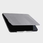 ZUGU case 可磁吸軍規 iPad Pro 12.9 吋 (第 5 代，2021，M1) 皮革平板保護殼, 極致灰：圖片 2