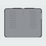 ZUGU case 可磁吸軍規 iPad Pro 12.9 吋 (第 5 代，2021，M1) 皮革平板保護殼, 極致灰：圖片 3