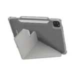 JTLEGEND Mighty Shield iPad Air 11 吋 (第 6 代，2024，M2) 軍規多角度透明保護殼, 淺灰：圖片 5