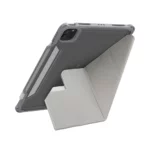 JTLEGEND Mighty Shield iPad Air 11 吋 (第 6 代，2024，M2) 軍規多角度透明保護殼, 淺灰：圖片 6