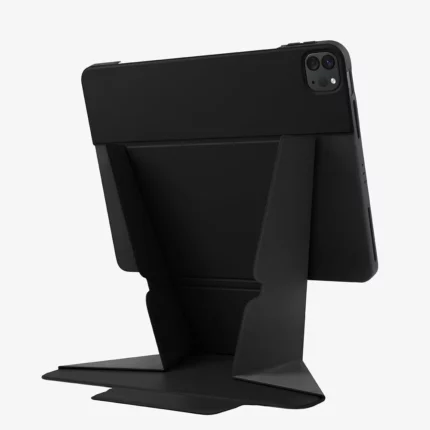 UNIQ Ryze 可站立 iPad Pro 11 吋 (第 3 代，2021，M1) 含筆槽多角度保護殼, 黑