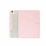 MLTIX 可直立輕薄型 iPad Air 11 吋 (第 7 代，2025，M3) 含筆槽多角度保護殼, 粉色