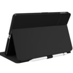 Speck Balance Folio 2021 iPad 9 (10.2 吋) 多角度防摔側翻皮套(內建筆套), 黑