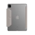JTLEGEND Ness Pro 多角度含磁扣 iPad Pro 11 吋 (第 3 代，2021，M1) 折疊防撥水布紋保護殼, 奶茶色