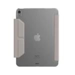 JTLEGEND Ness Pro 多角度含磁扣 iPad Air 11 吋 (第 7 代，2025，M3) 折疊防撥水布紋保護殼, 奶茶色：圖片 2