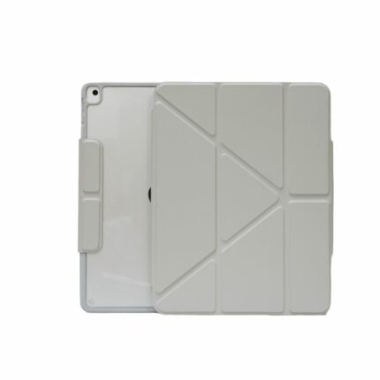 MLTIX 可直立防摔抗彎 2017 iPad 5 (9.7 吋) 含筆槽多角度保護殼, 灰