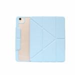 MLTIX 可直立輕薄型 iPad Pro 11 吋 (第 2 代，2020) 含筆槽多角度保護殼, 天空藍