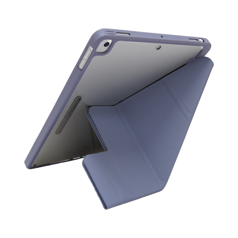 MLTIX 可直立防摔抗彎 iPad 11 吋 (第 11 代,2025,A16) 含筆槽多角度保護殼, 灰