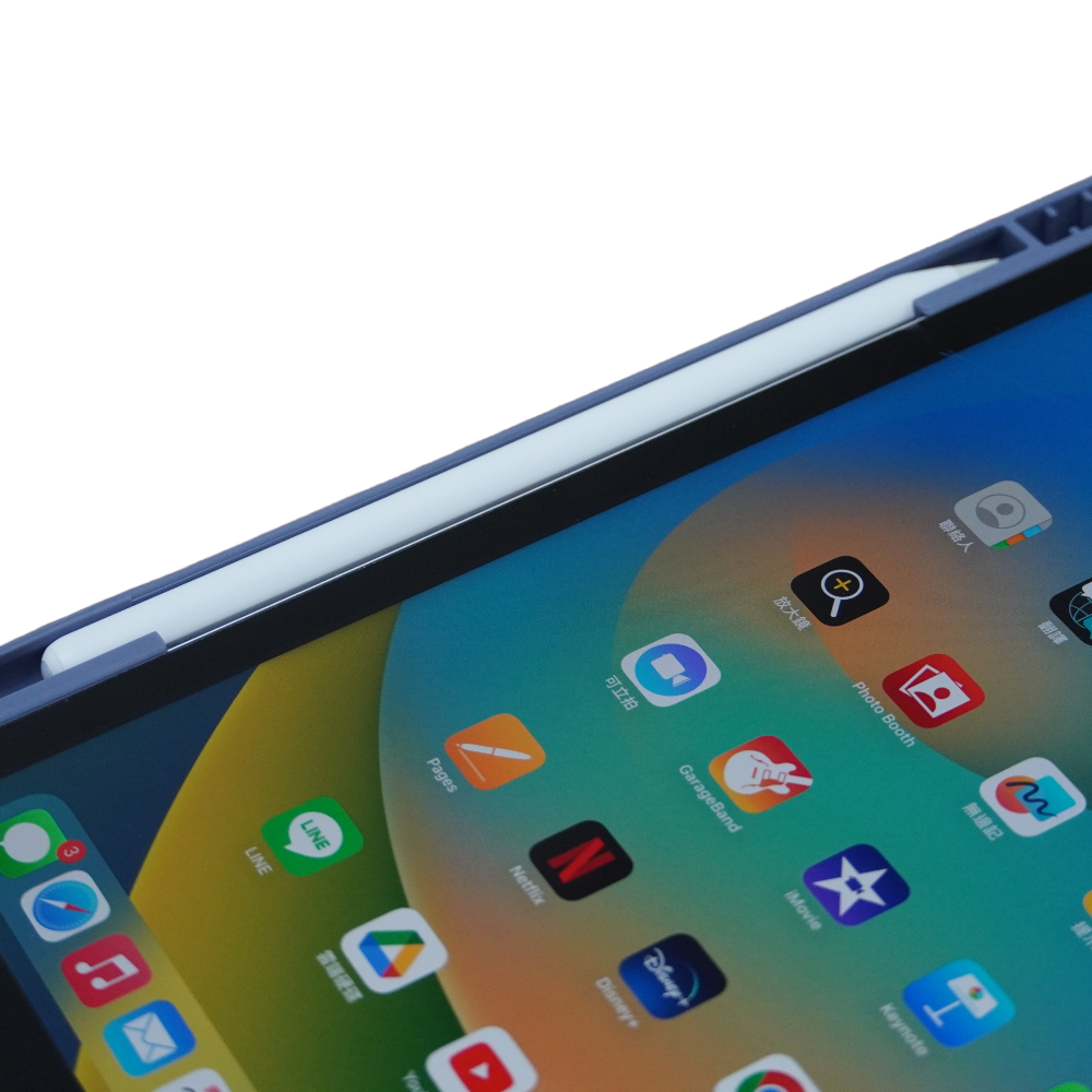 MLTIX 可直立防摔抗彎 iPad 11 吋 (第 11 代,2025,A16) 含筆槽多角度保護殼, 灰