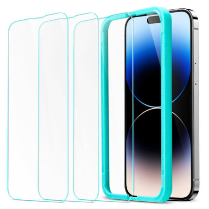 ESR 億色 iPhone 14 Pro 6.1 吋 (2022) 高清鋼化玻璃膜 L3AB 螢幕保護貼3片裝 贈貼膜神器