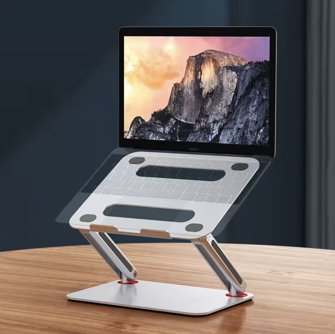 JOPREE P18 可升降支架 12.9吋 以下通用 iPad 桌面支架, 太空灰