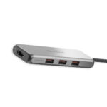 ADAM 亞果元素 HUB A07 支援 USB-C Gen2 七合一多功能高速集線器, 太空灰：圖片 2