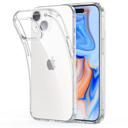 ESR 億色 零感透亮 iPhone 15 6.1 吋 (2023) 手機保護殼, 透明