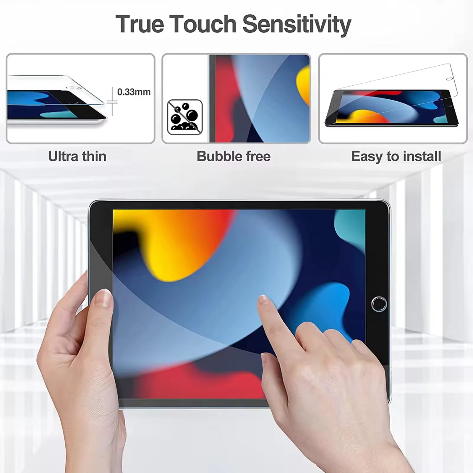 MLTIX Glass Pro 9H 高透 2013 iPad mini 2 (7.9 吋) 鋼化玻璃貼