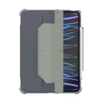 JTLEGEND Mighty Transformer 可拆式 iPad Pro 11 吋 (第 6 代，2025，M5) 軍規多角度透明保護殼, 灰藍：圖片 2