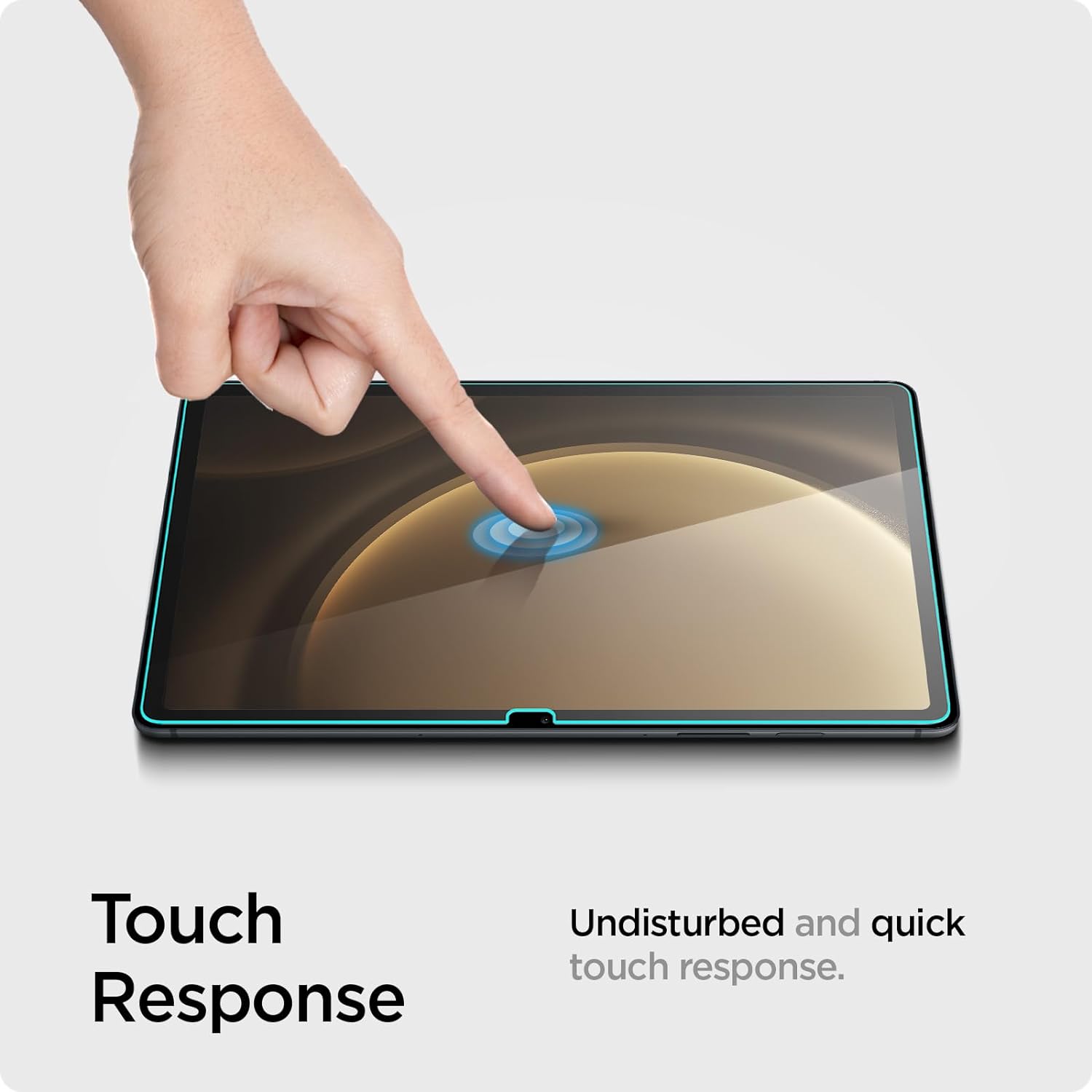 Spigen Glas.tR Slim Galaxy Tab S10 FE (10.9 吋，2025) 玻璃保護貼, 透明