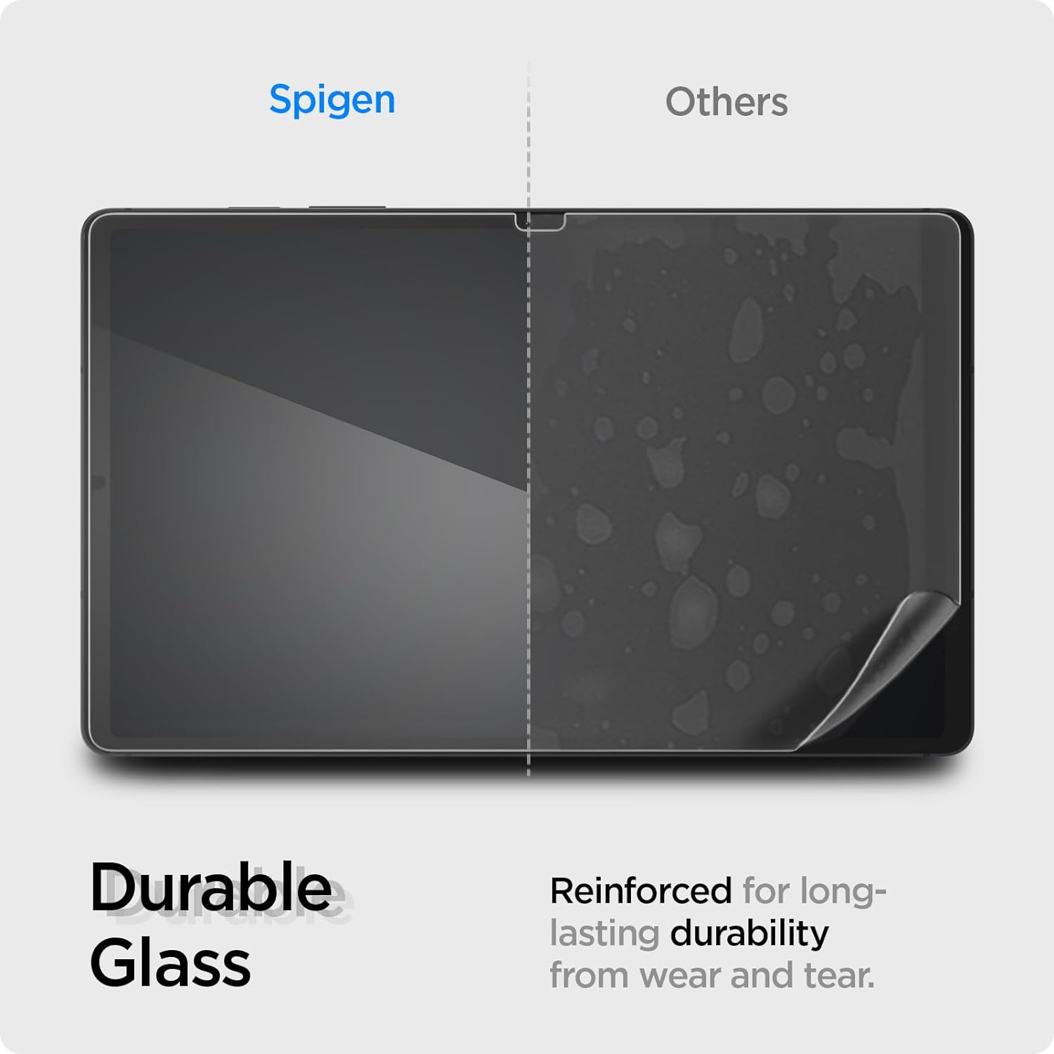 Spigen Glas.tR Slim Galaxy Tab S10 FE (10.9 吋，2025) 玻璃保護貼, 透明
