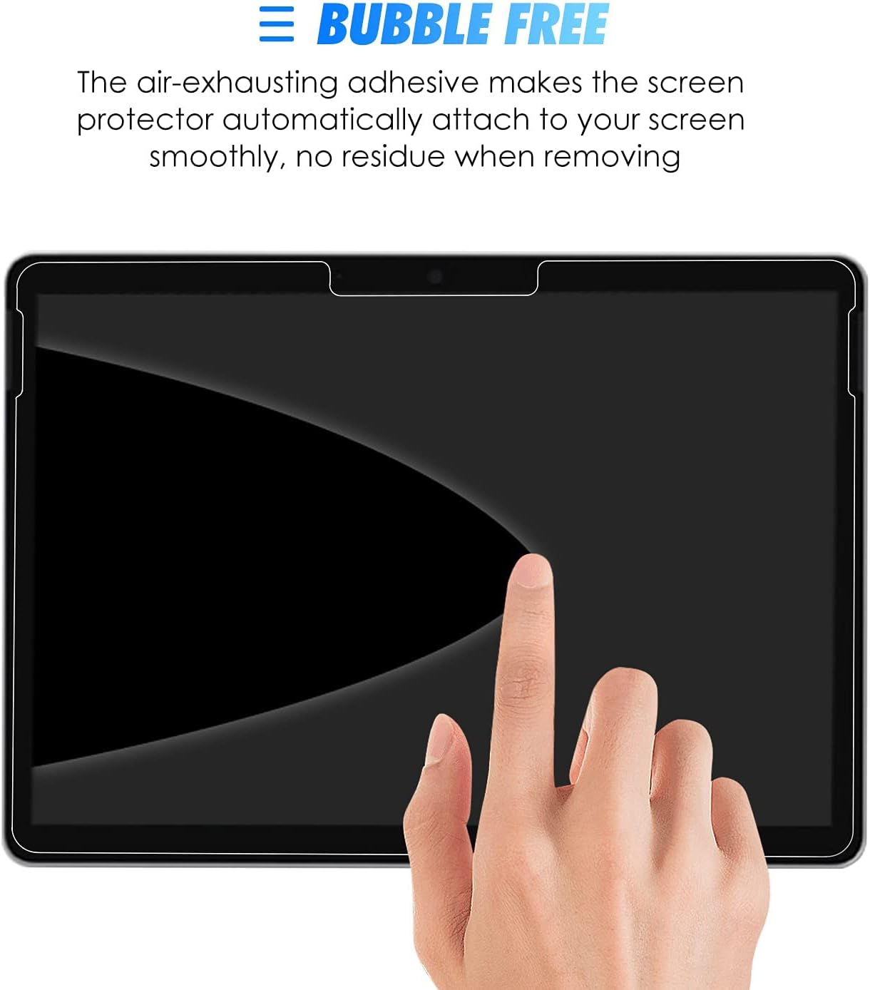 MLTIX Glass Pro 9H 高透 2019 Surface Pro X (13 吋) 鋼化玻璃貼