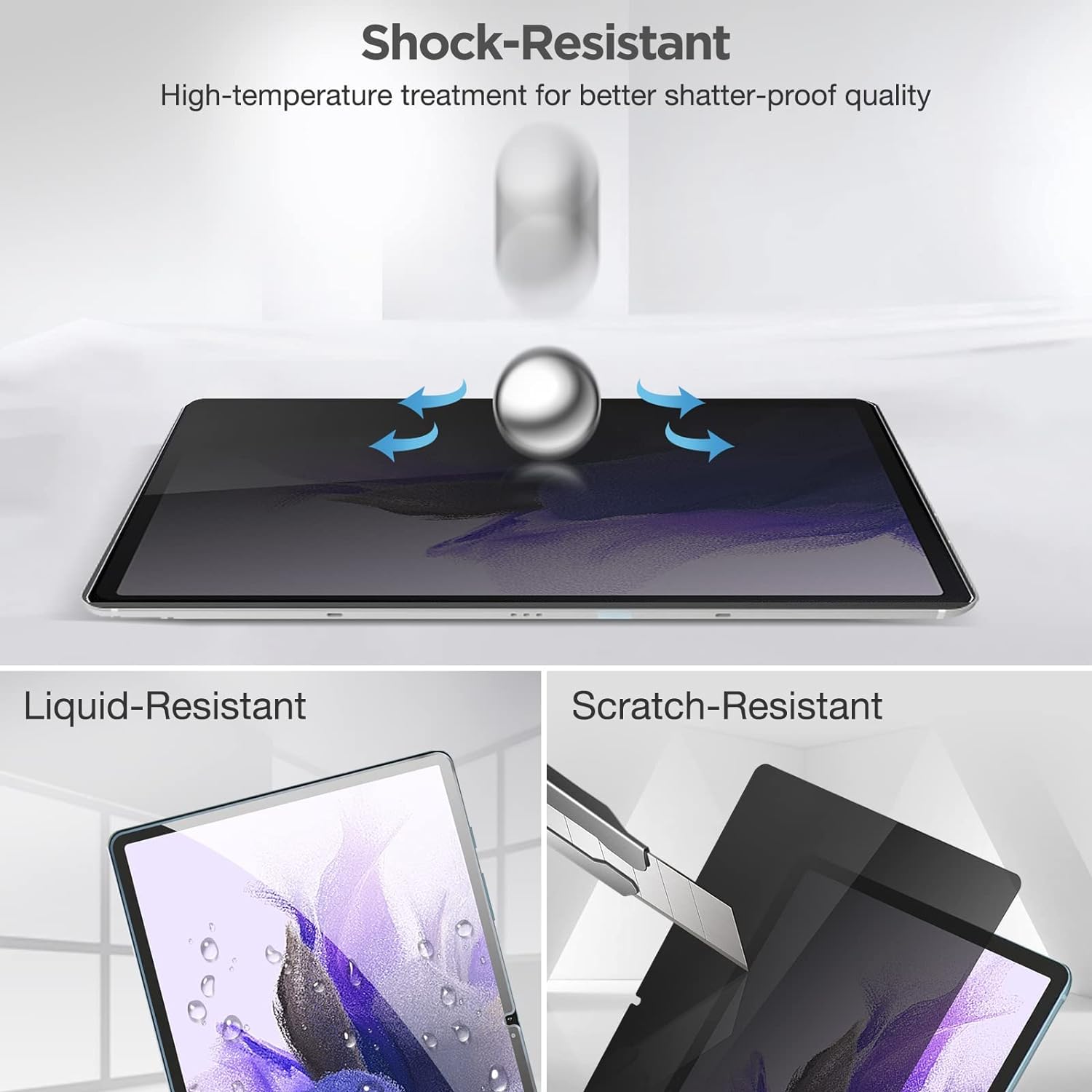 MLTIX 防窺 9H Glass Pro 2023 Galaxy Tab S9 Ultra (14.6 吋) 鋼化玻璃貼