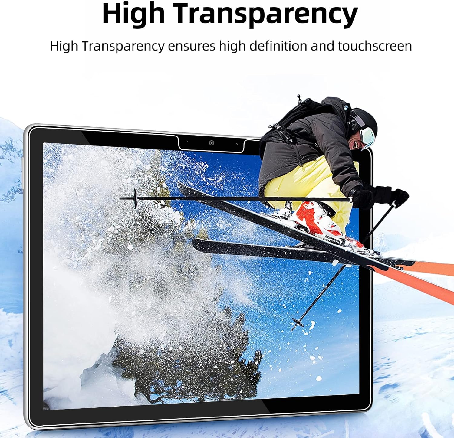 MLTIX Glass Pro 9H 高透 2019 Surface Pro X (13 吋) 鋼化玻璃貼