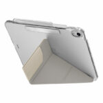 UNIQ Camden Click 含筆槽硬邊 iPad Air 11 吋 (第 7 代，2025，M3) 多功能極簡透明保護套, 星光色：圖片 3