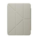 MAGEASY FACET 透明背蓋 iPad Air 11 吋 (第 8 代，2026，M4) 全方位支架保護套, 星光灰：圖片 2