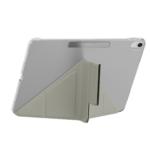 MAGEASY FACET 透明背蓋 iPad Air 11 吋 (第 8 代，2026，M4) 全方位支架保護套, 星光灰：圖片 3