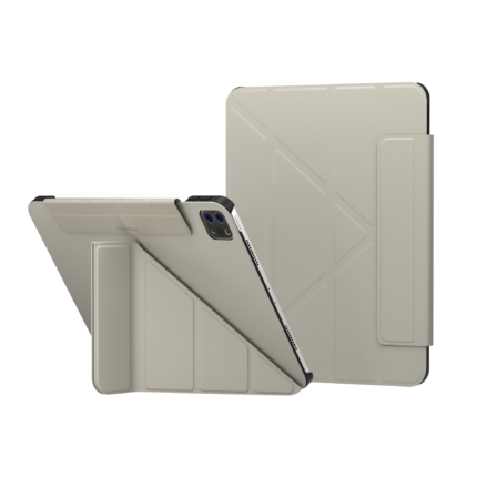 SwitchEasy Origami iPad Pro 13 吋 (第 7 代，2024，M4) 全方位支架保護套, 星光色