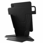 UNIQ Ryze 360 可站立 iPad Pro 13 吋 (第 8 代，2025，M5) 含筆槽多角度保護殼, 黑：圖片 2