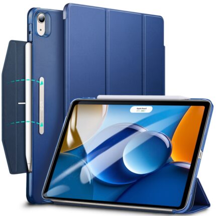 ESR 悅色全透 2024 iPad Air 6 (11 吋, M2) 含磁扣平板保護套, 水手藍