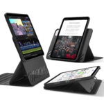 ESR 億色 眾置可升降 iPad Air 13 吋 (第 1 代，2024，M2) 可拆式平板保護殼, 魔力黑