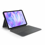 Logitech 羅技 COMBO TOUCH iPad Pro 11 吋 (第 5 代，2024，M4) 可拆式鍵盤保護殼 - 繁體, 灰