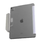 JTLEGEND Ness Pro 多角度含磁扣 iPad Air 13 吋 (第 2 代，2025，M3) 折疊防撥水布紋保護殼, 冰藍：圖片 2