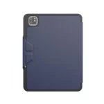 JTLEGEND Ness Pro 多角度含磁扣含筆槽 iPad Pro 13 吋 (第 8 代，2025，M5) 折疊防撥水布紋保護殼, 靛藍色：圖片 2