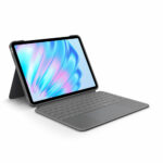Logitech 羅技 COMBO TOUCH iPad Air 11 吋 (第 6 代，2024，M2) 可拆式鍵盤保護殼 - 繁體, 灰