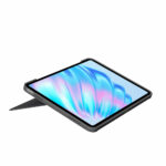Logitech 羅技 COMBO TOUCH iPad Air 11 吋 (第 6 代，2024，M2) 可拆式鍵盤保護殼 - 繁體, 灰：圖片 2