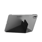 SwitchEasy Origami NUDE iPad Pro 11 吋 (第 5 代，2024，M4) 全方位透明背蓋保護套, 黑：圖片 4