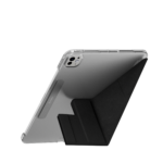 SwitchEasy Origami NUDE iPad Pro 11 吋 (第 5 代，2024，M4) 全方位透明背蓋保護套, 黑：圖片 3