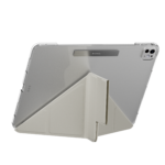 SwitchEasy Origami NUDE iPad Pro 13 吋 (第 8 代，2025，M5) 全方位透明背蓋保護套, 星光色：圖片 2