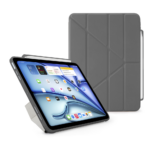 Pipetto Origami Pencil iPad Air 11 吋 (第 7 代，2025，M3) 含筆槽保護殼, 深灰