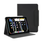 Pipetto Rotating Folio iPad Pro 11 吋 (第 6 代，2025，M5) 可旋轉側翻皮套保護殼, 黑