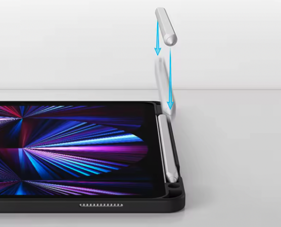 2024 iPad Air M2 與 2024 iPad Pro M4 含筆槽保護殼