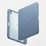 UNIQ Moven 含筆槽軟邊 iPad Air 13 吋 (第 3 代，2026，M4) 支架保護套, 冰藍