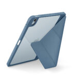 UNIQ Moven 含筆槽軟邊 iPad Air 13 吋 (第 3 代，2026，M4) 支架保護套, 冰藍：圖片 3
