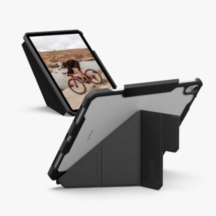 UAG 耐衝擊多角度 2022 iPad Air 5 (10.9 吋) 軍規平板保護殼, 黑