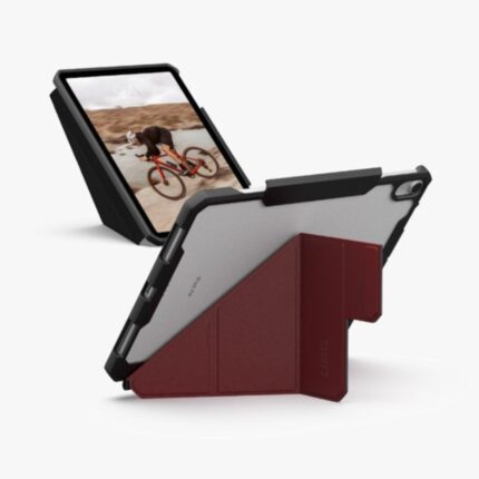 UAG 耐衝擊多角度 2024 iPad Air 6 (11 吋, M2) 軍規平板保護殼, 紅